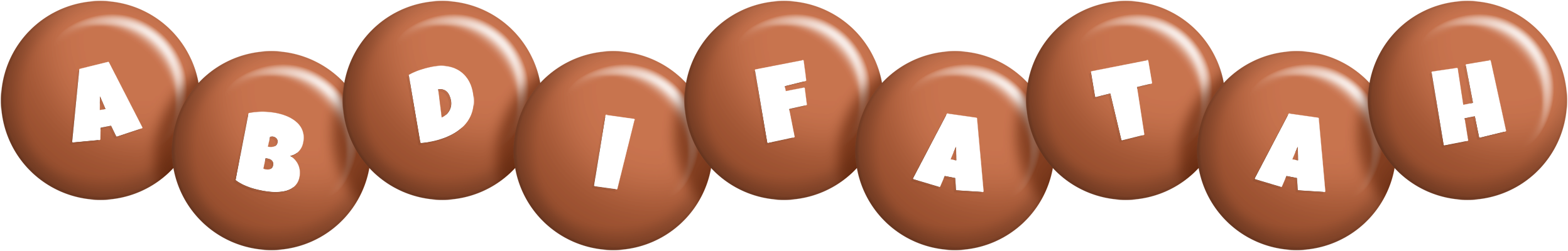 Abdifatah candy-brown logo