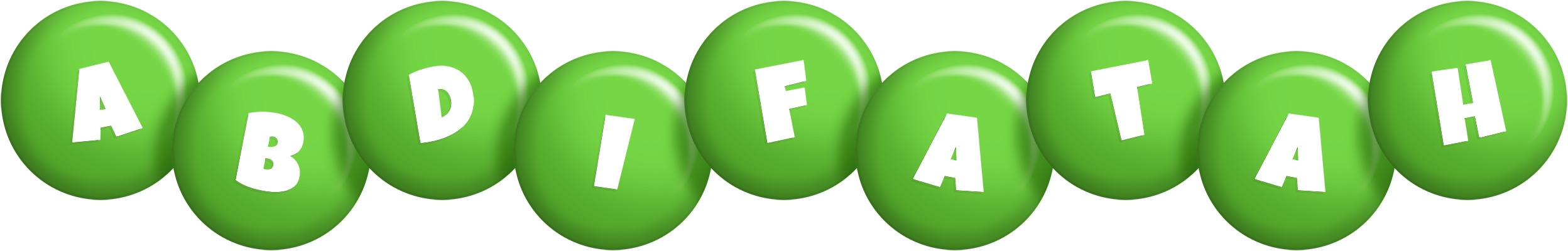 Abdifatah candy-green logo