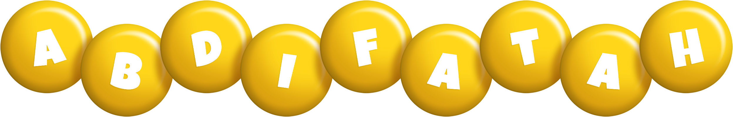 Abdifatah candy-yellow logo