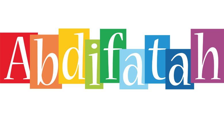 Abdifatah colors logo