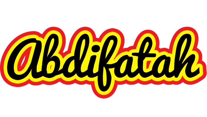 Abdifatah flaming logo