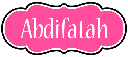 Abdifatah invitation logo