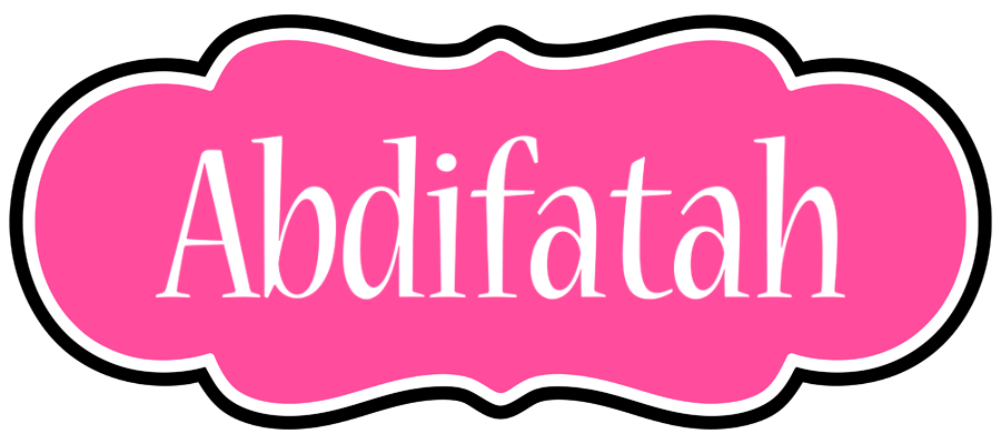 Abdifatah invitation logo