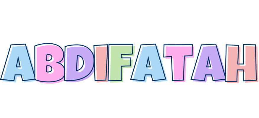 Abdifatah pastel logo