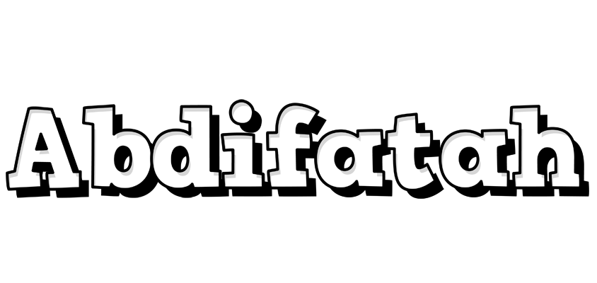 Abdifatah snowing logo