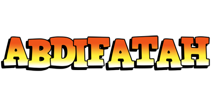 Abdifatah sunset logo