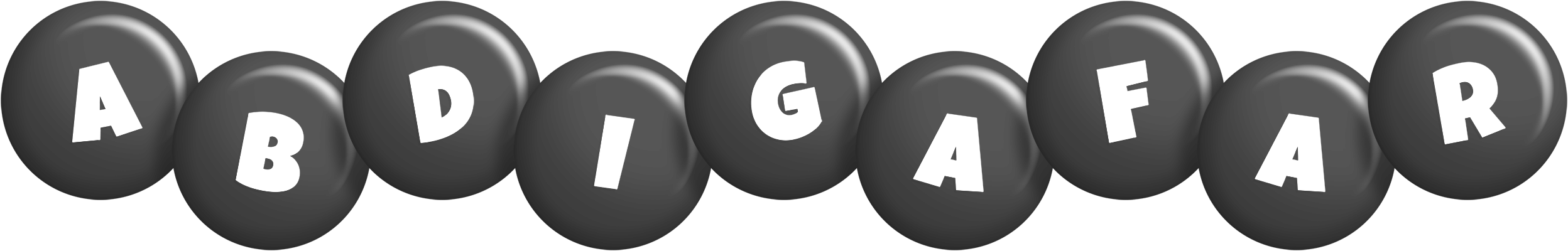 Abdigafar candy-black logo