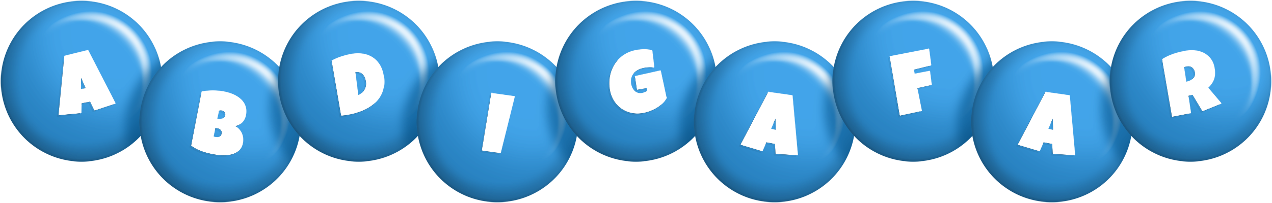 Abdigafar candy-blue logo