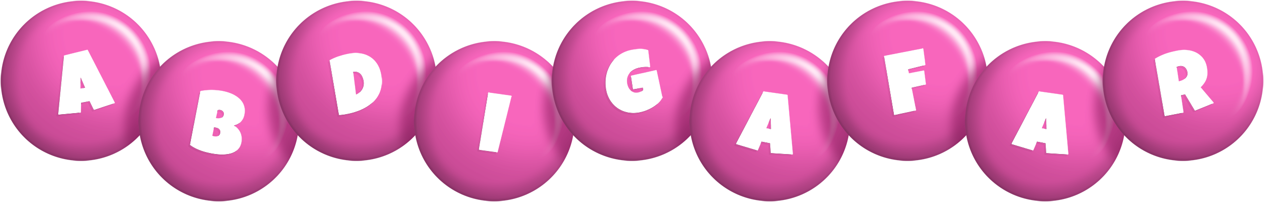 Abdigafar candy-pink logo