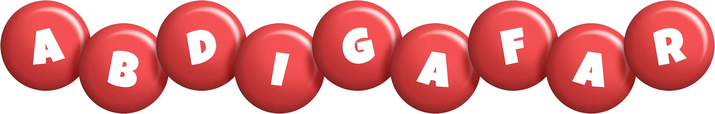 Abdigafar candy-red logo