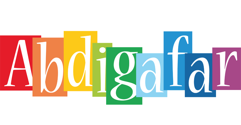Abdigafar colors logo