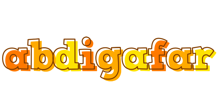 Abdigafar desert logo