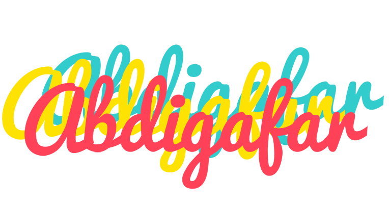Abdigafar disco logo