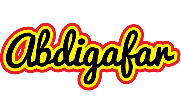 Abdigafar flaming logo