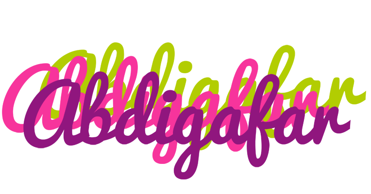 Abdigafar flowers logo
