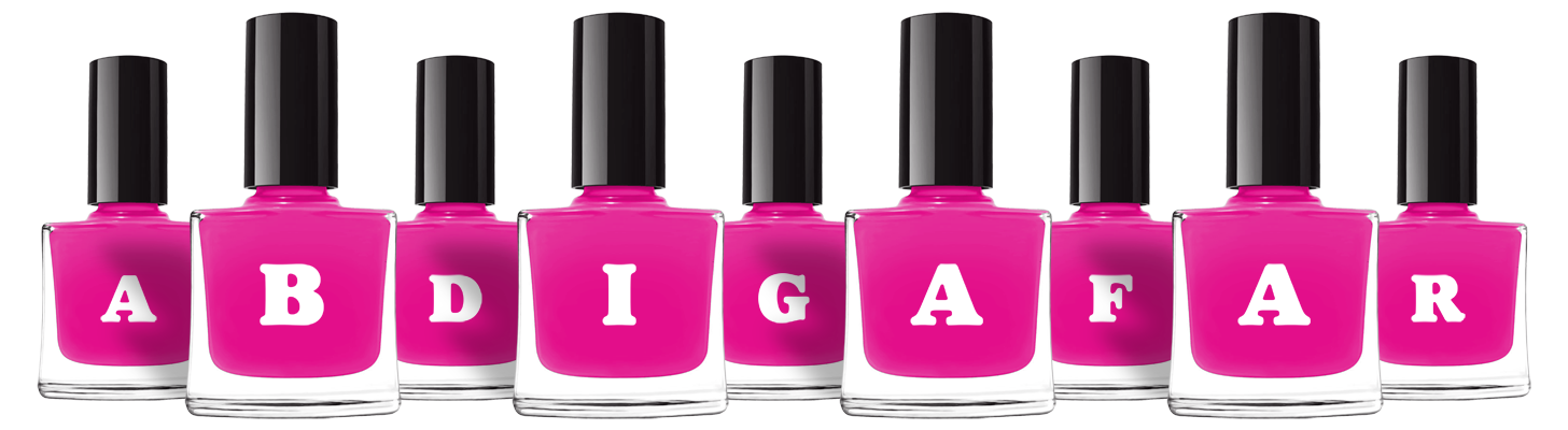 Abdigafar nails logo