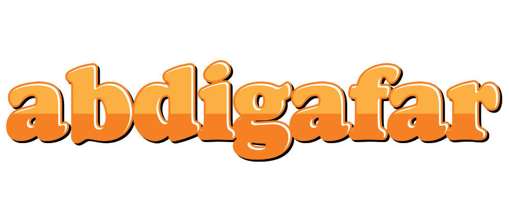 Abdigafar orange logo