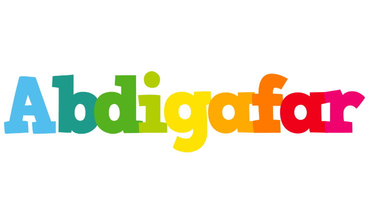 Abdigafar rainbows logo
