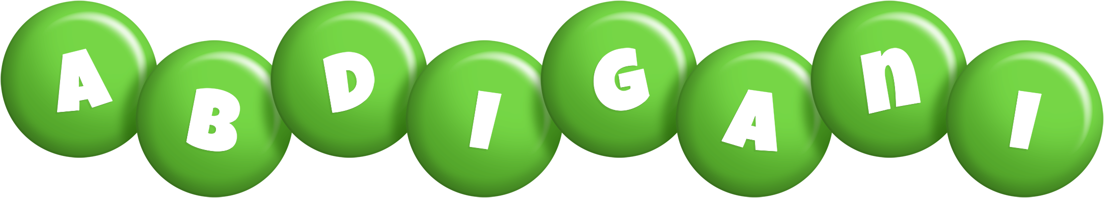 Abdigani candy-green logo