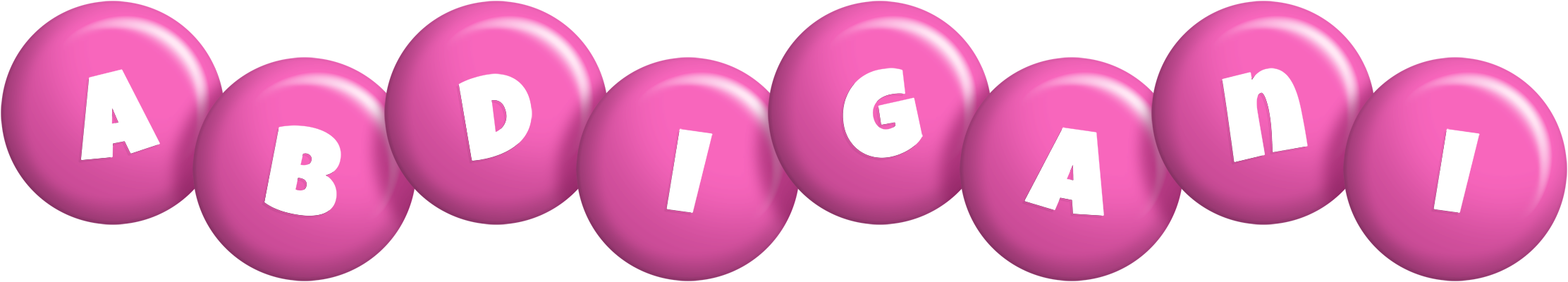 Abdigani candy-pink logo