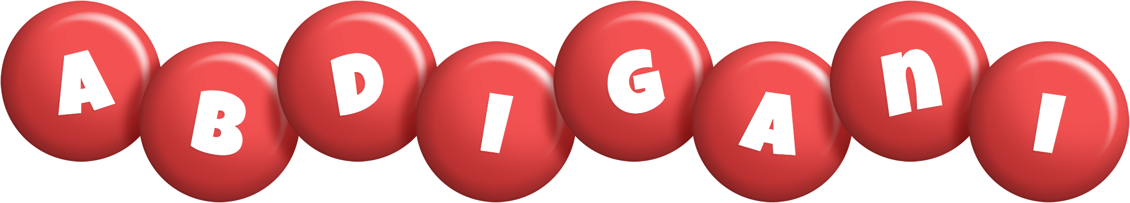 Abdigani candy-red logo