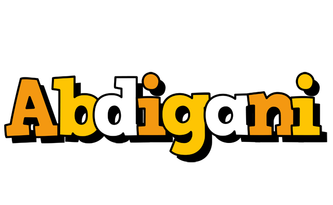 Abdigani cartoon logo