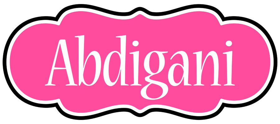 Abdigani invitation logo