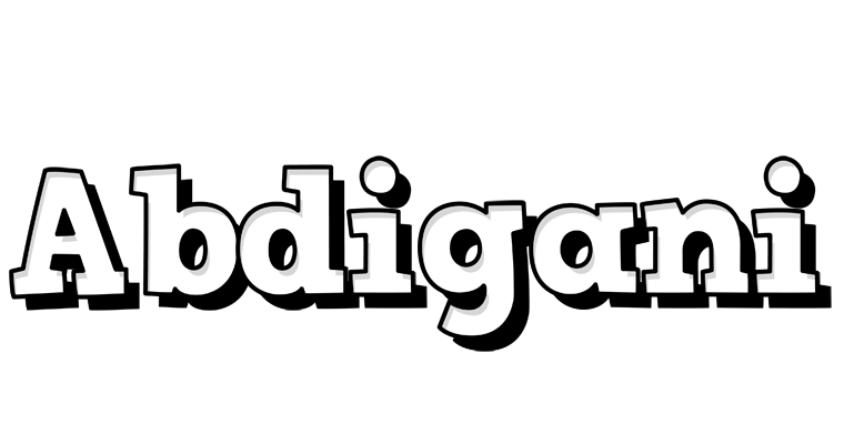 Abdigani snowing logo
