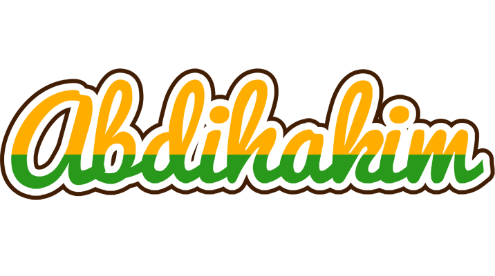 Abdihakim banana logo