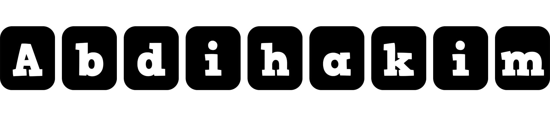 Abdihakim box logo
