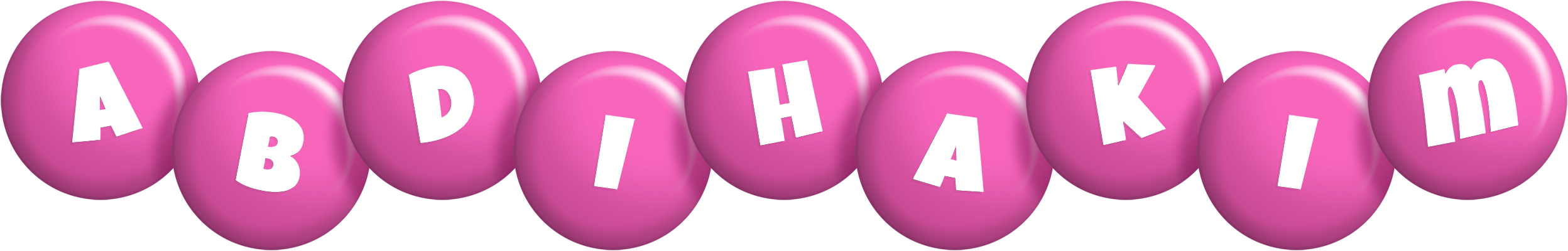 Abdihakim candy-pink logo