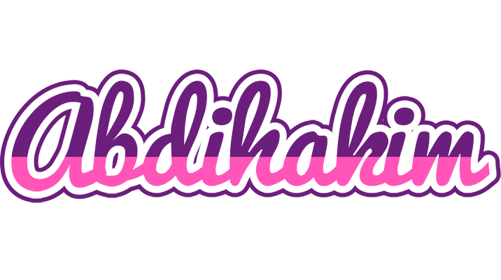 Abdihakim cheerful logo