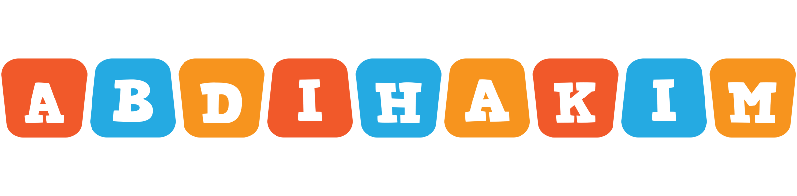 Abdihakim comics logo
