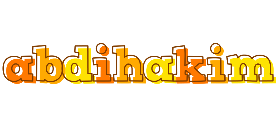 Abdihakim desert logo