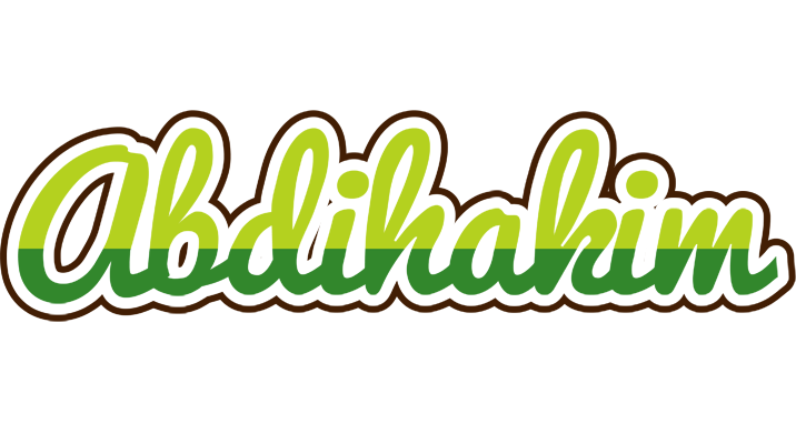 Abdihakim golfing logo