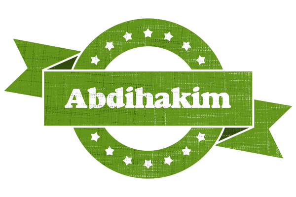 Abdihakim natural logo