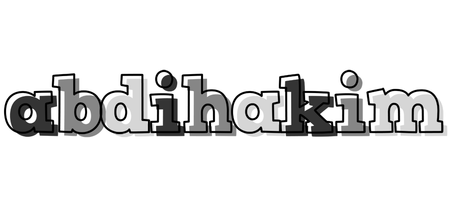 Abdihakim night logo