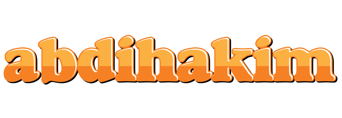 Abdihakim orange logo