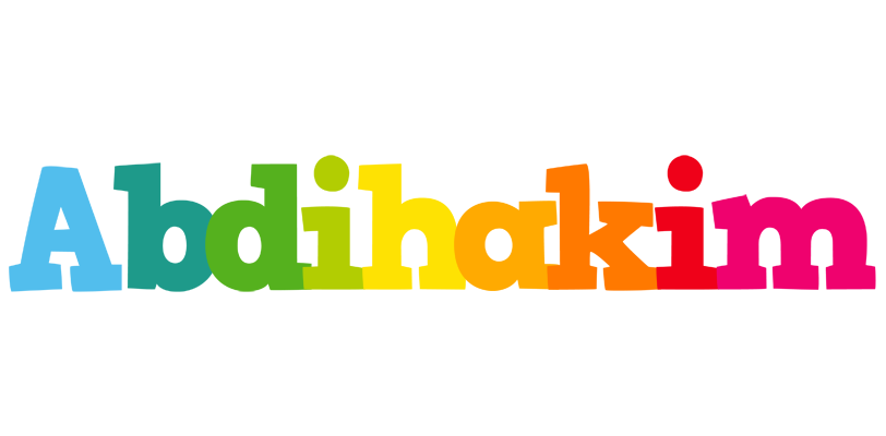 Abdihakim rainbows logo