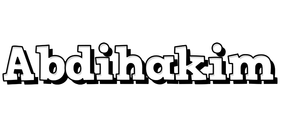 Abdihakim snowing logo