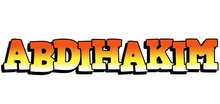 Abdihakim sunset logo