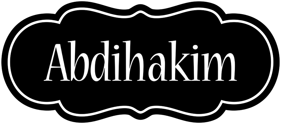 Abdihakim welcome logo