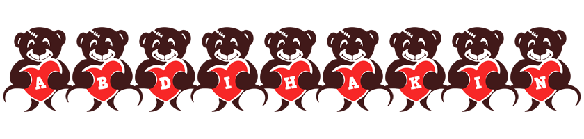 Abdihakin bear logo