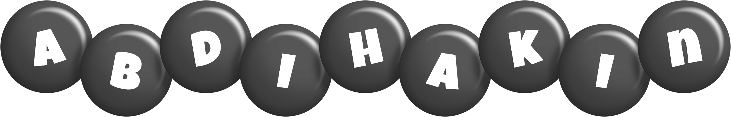 Abdihakin candy-black logo