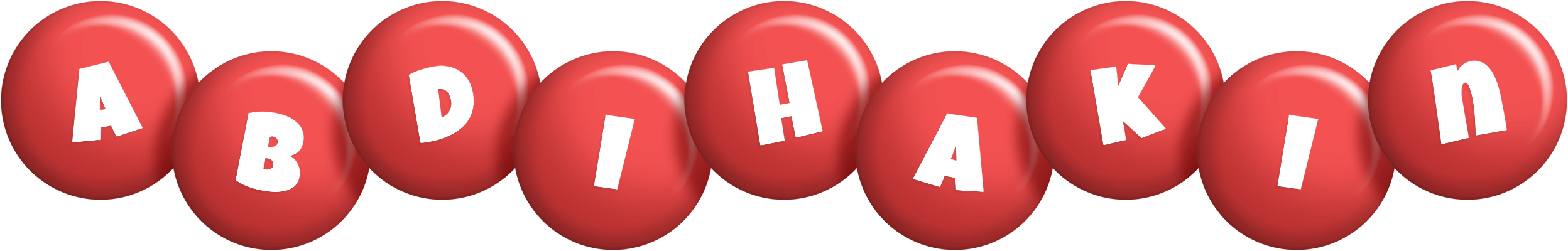 Abdihakin candy-red logo