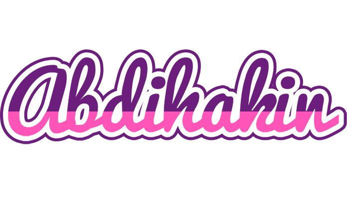 Abdihakin cheerful logo