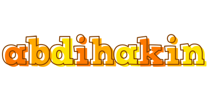 Abdihakin desert logo