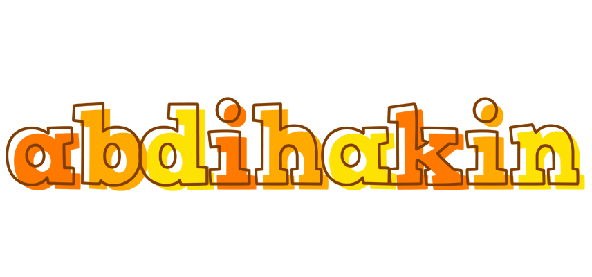 Abdihakin desert logo