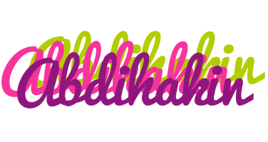 Abdihakin flowers logo