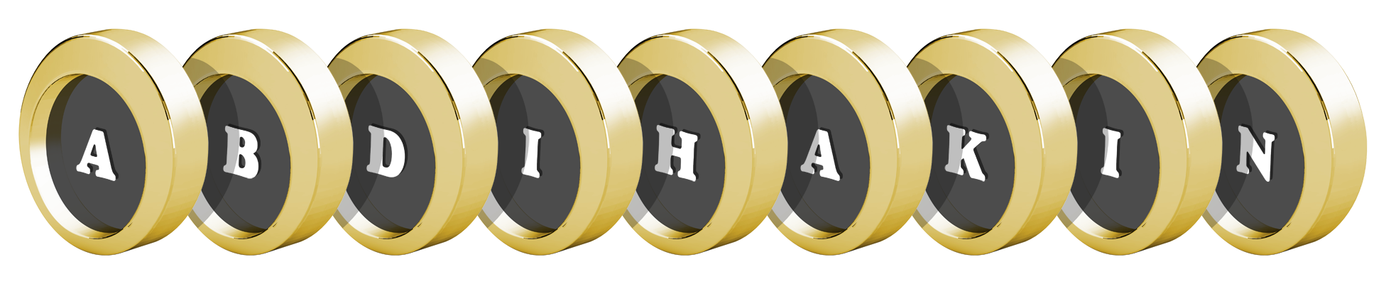 Abdihakin gold logo
